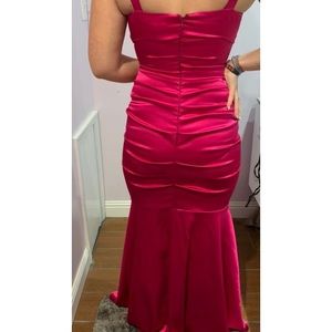 Vintage Pink Prom Dress